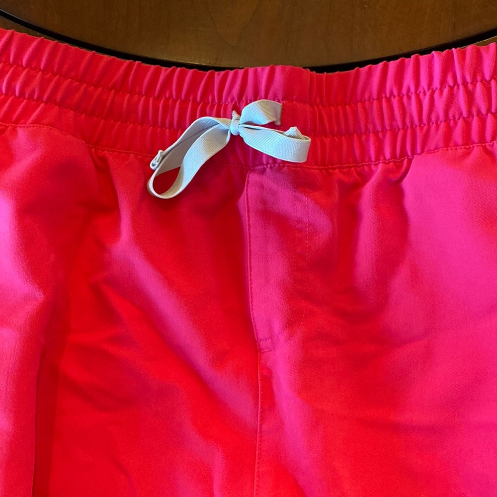 Figs high waisted jogger size xxl petite color shocking pink